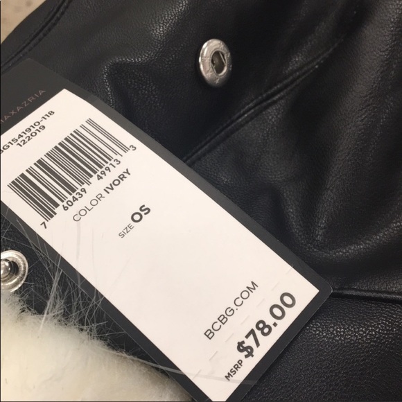 BCBG MAX AZRIA FAUX RUR TRAPPER HAT NWT - Picture 3 of 4